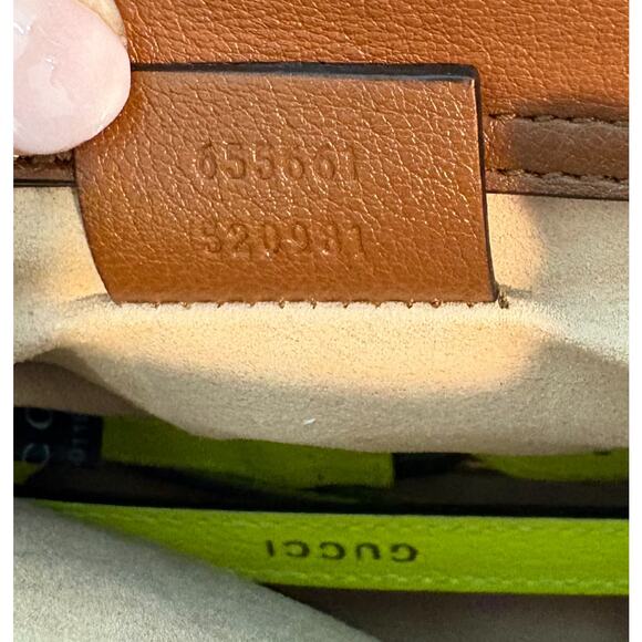 Gucci Diana Bamboo Handle Small Leather Crossbody Tote Bag Brown Mini - Picture 6 of 16